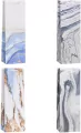 Torebka ozdobna na butelkę 12x36x9cm mix ROZETTE. 1 sztuka - tantis.pl