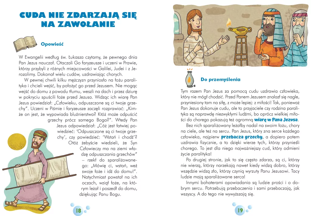 Dzieci poznają cuda Pana Jezusa - tantis.pl