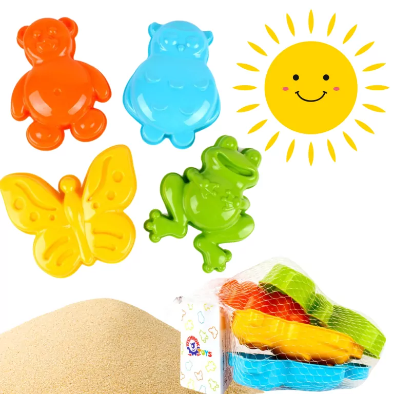 Zwierzątka. Foremki do piasku - tantis.pl