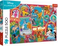 Puzzle 500. Disney: Na przestrzeni lat - tantis.pl