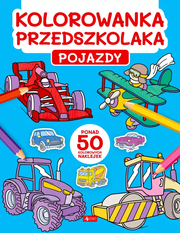 Kolorowanka przedszkolaka. Pojazdy - tantis.pl