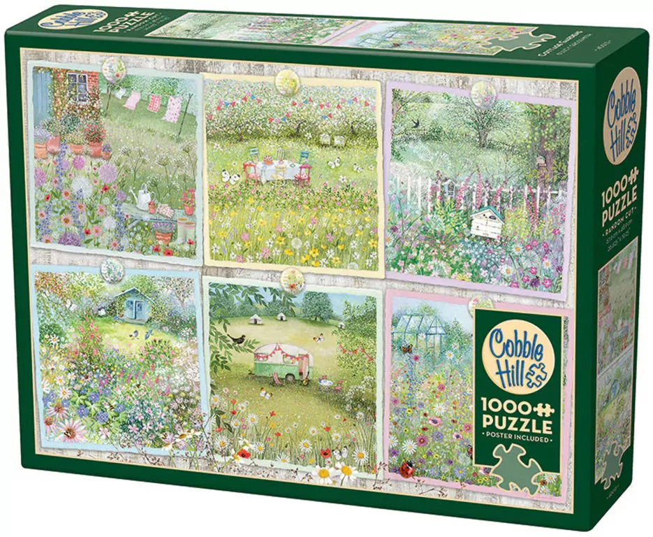 Puzzle 1000 Pola kwiatów 113601 - tantis.pl