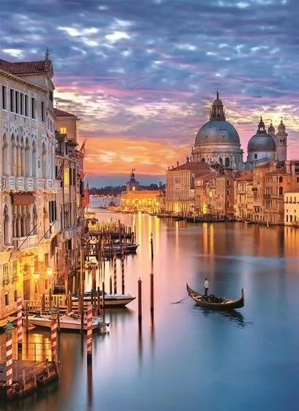 Puzzle 500 Compact Lighting Venice - tantis.pl