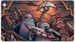 Ultra Pro: Magic The Gathering - March of the Machine - White Stitch Playmat - Version 3