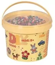 Koraliki Midi w wiaderku 10000el - tantis.pl