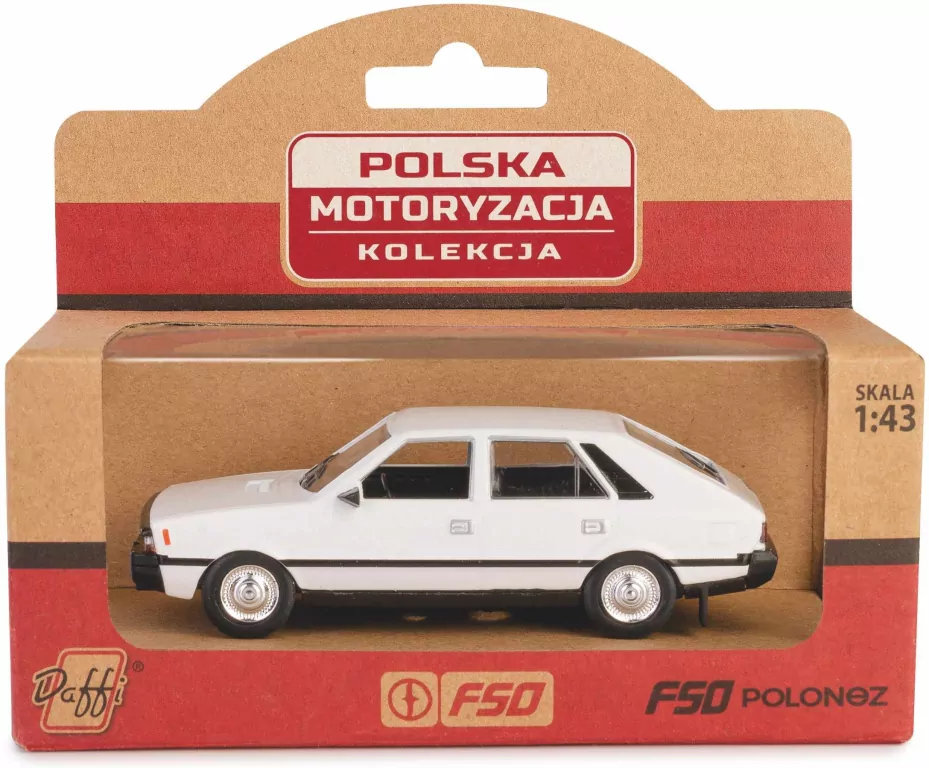 Kolekcja PRL-u. Polonez biały - tantis.pl