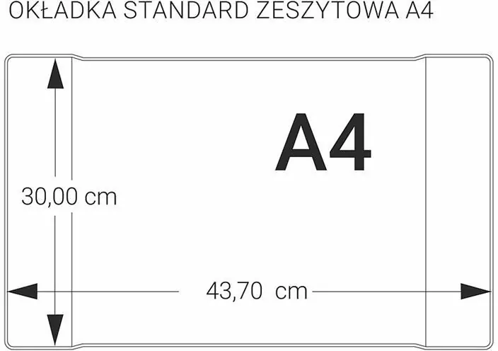 OKLADKA SZKOL A4 PRZEZ B-FOL OPFOL - tantis.pl