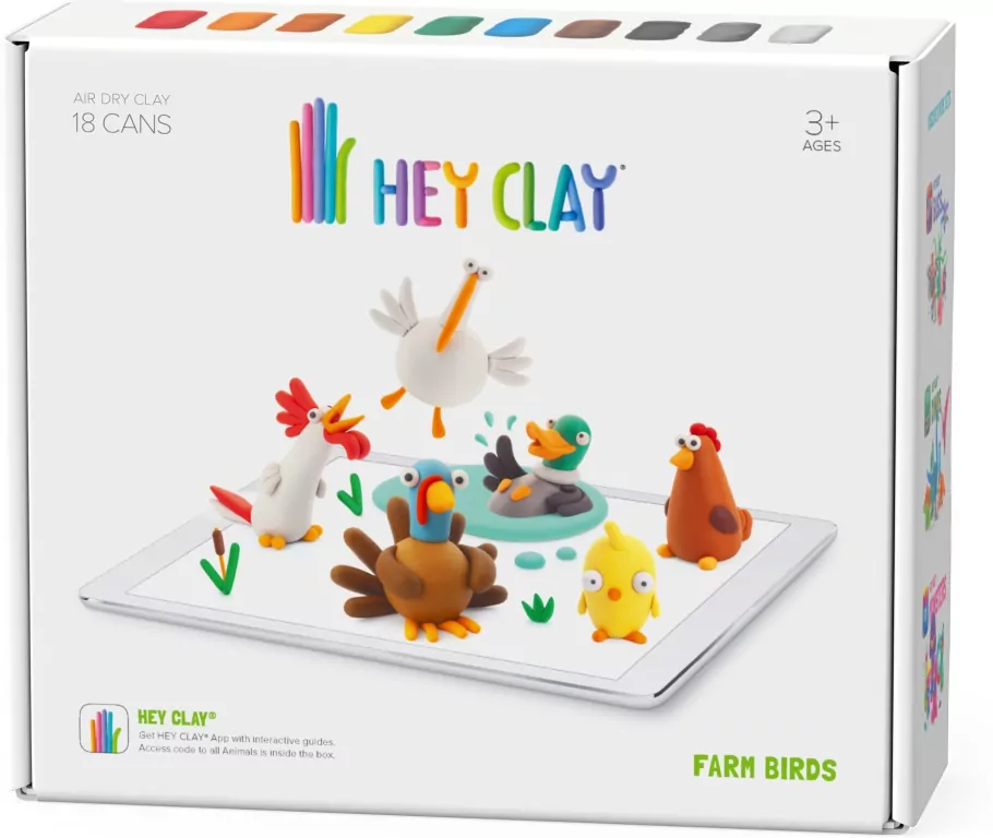 Ptaki z farmy. Hey Clay - tantis.pl