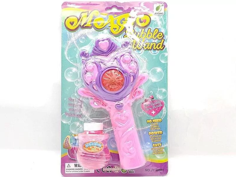 Magiczna różdżka do baniek mydlanych na baterie - tantis.pl
