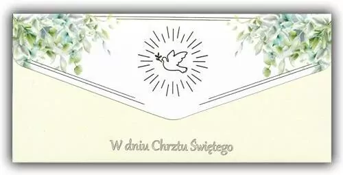 Karnet-koperta Chrzest - tantis.pl