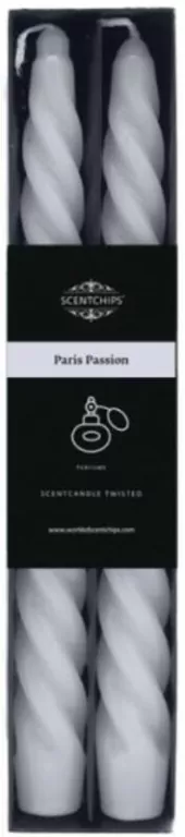 Świeca stołowa zakręcona Paris Passion - tantis.pl