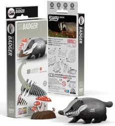 Borsuk Eugy. Eko Układanka 3D