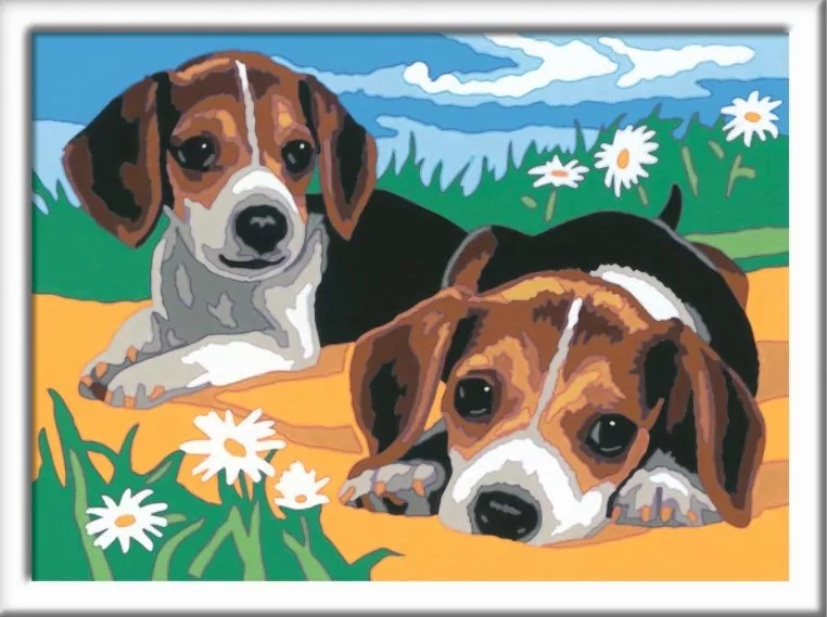 CreArt dla dzieci: Szczeniaczki Jack Russel - tantis.pl