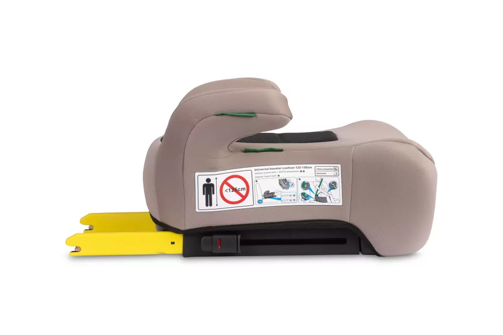 Caretero Fotelik Jaguar I-Size beżowy (125-150cm) - tantis.pl