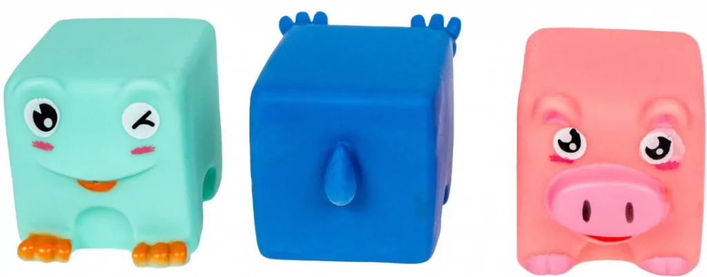 Miękkie klocki sensoryczne 6 elementów - tantis.pl