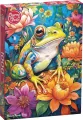 Puzzle 1000 CherryPazzi Flower Power Frog 31100 - tantis.pl