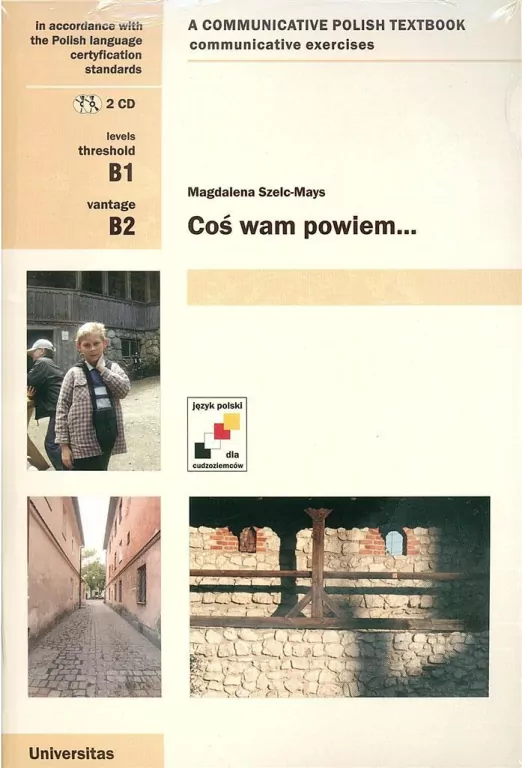 Coś wam powiem ćw kom. B1, B2 w.ang ćw + 2CD - tantis.pl