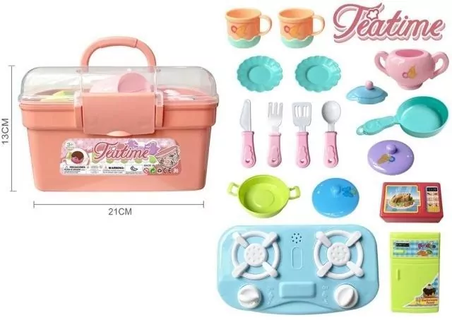 Zestaw kuchenny w kuferku - tantis.pl