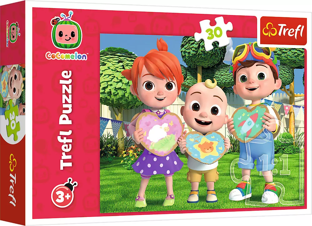 Puzzle 30. Cocomelon Bawmy się razem - tantis.pl
