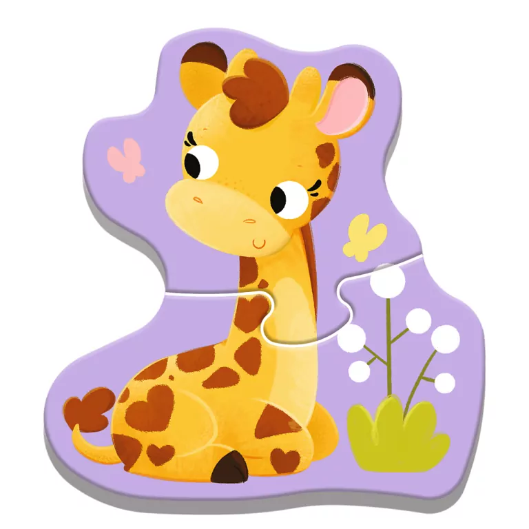 Puzzle Baby Classic - Bobaskowe zwierzątka TREFL - tantis.pl