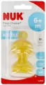 NUK MP Smoczek do butelki lateksowy 6-18m M First Choice+ op.2 szt. 10713242 - tantis.pl