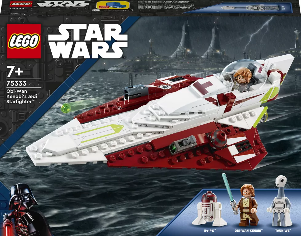 LEGO® Star Wars™. Myśliwiec Jedi Obi-Wana Kenobiego™ 75333 - tantis.pl