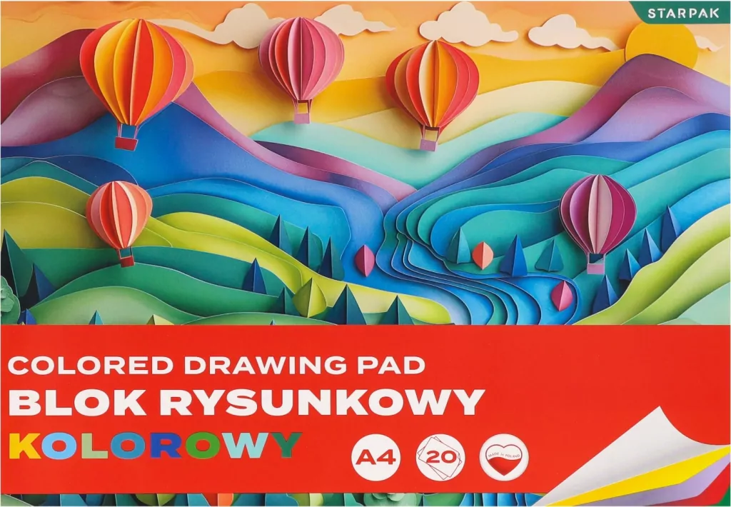 ZEST BLOK RYS/TECH A4 BIA/KOL WIDOK STK F 10 - tantis.pl