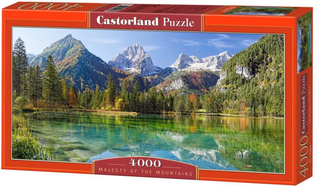 Puzzle 4000. Jezioro w górach - tantis.pl