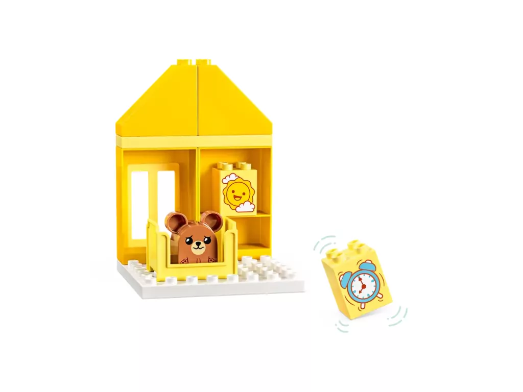 LEGO® DUPLO®. Moje pierwsze codzienne czynności — jedzenie i pora snu 10414 - tantis.pl