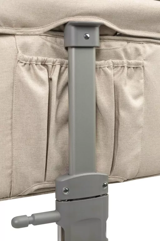 Caretero Łóżeczko Sleep2gether dostawne beżowe - tantis.pl