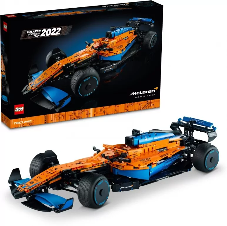LEGO® Technic. Samochód wyścigowy McLaren Formula 1™. 42141 - tantis.pl