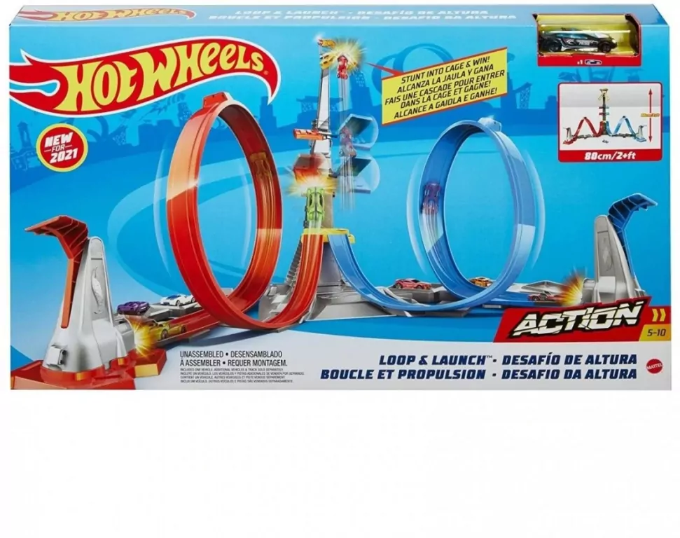 Hot Wheels Wieża Starcie na wysokości - tantis.pl