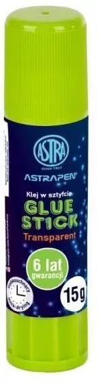 Klej w sztyfcie Pen transparent 15g  ASTRA - tantis.pl