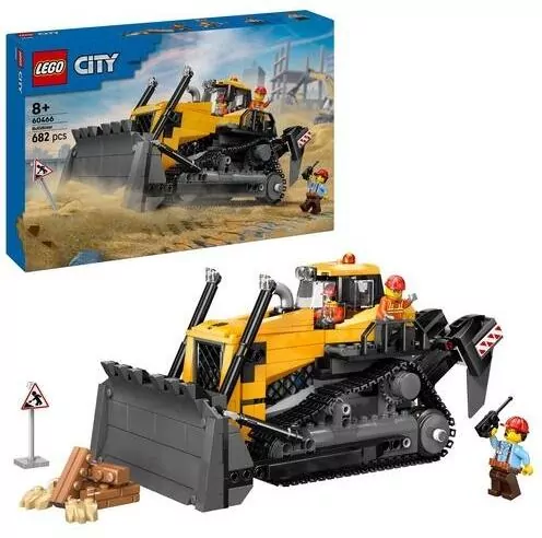 LEGO® City. Żółty buldożer 60466 - tantis.pl