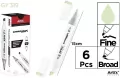 Marker Chromax z 2 końcówk. GY 319 (6szt) - tantis.pl