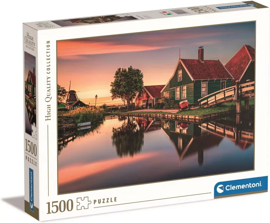 Puzzle 1500. Zaanse Schans 31696 - tantis.pl