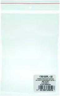 Torebka strunowa. LDPE transparentna 8x18cm, 100 sztuk - tantis.pl