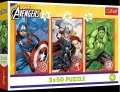 Puzzle 3x50 Twój bohater TREFL - tantis.pl