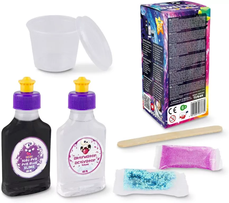 Zestaw DIY. Galaxy Slime - tantis.pl