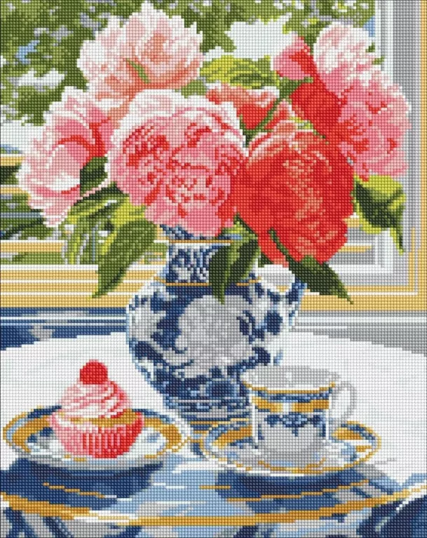 Diamentowa mozaika - Słodka niespodzianka 40x50cm - tantis.pl