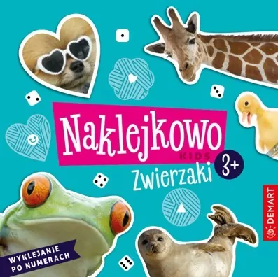 Naklejkowo Kids 3+ Zwierzaki - tantis.pl