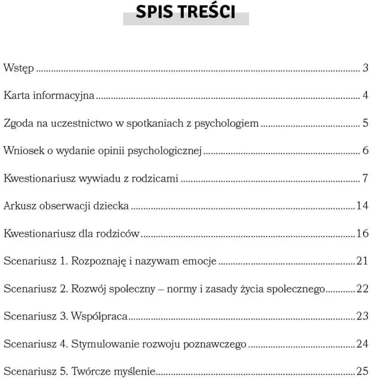 Teczka psychologa dziecięcego - tantis.pl