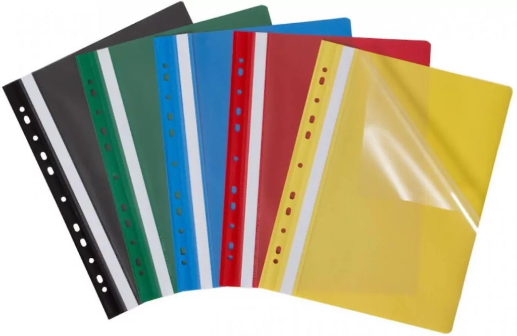 Skoroszyt Budget PP A4 z perf. Evo granat - tantis.pl