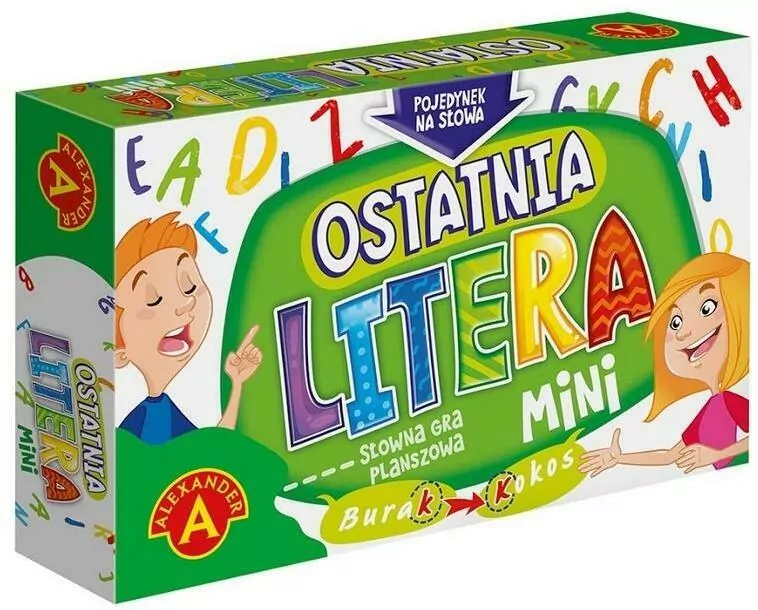 Ostatnia litera. Mini - tantis.pl
