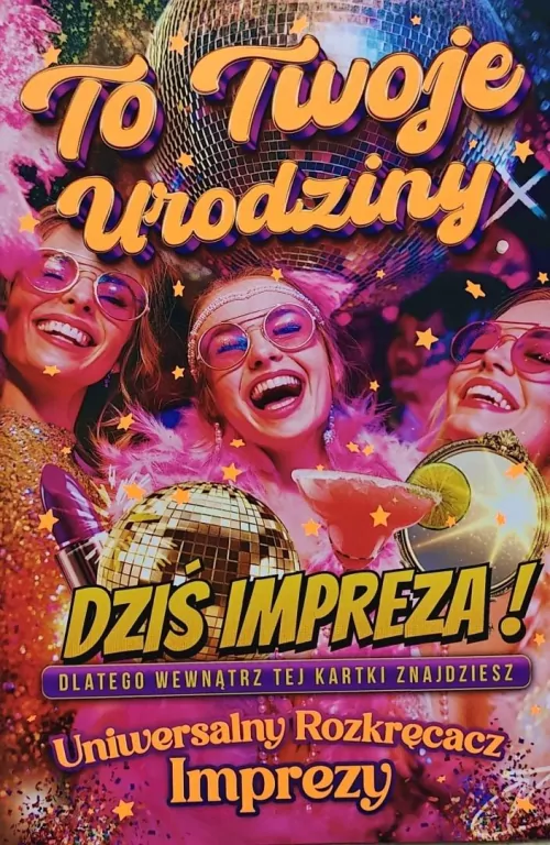 Karnet Urodziny damskie - tantis.pl
