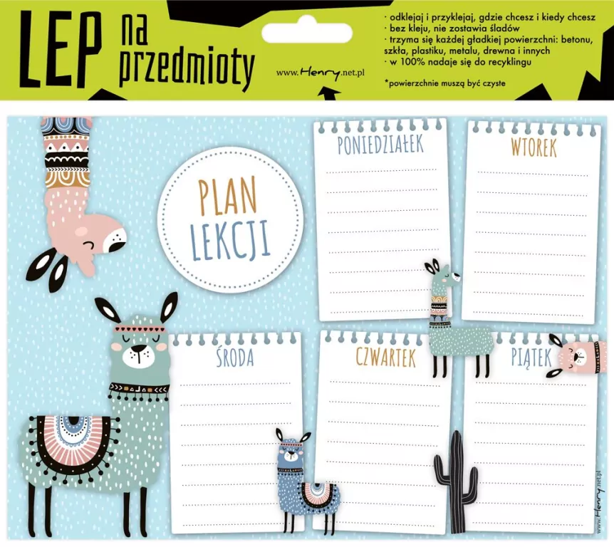 Elektrostatyczny plan lekcji A5. Lamy - tantis.pl