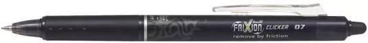 Długopis żelowy. FriXion Ball Clicker. Czarny, medium - tantis.pl