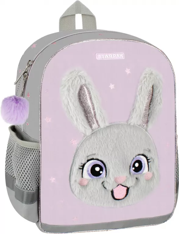 Plecak S-Mid Królik lila - tantis.pl