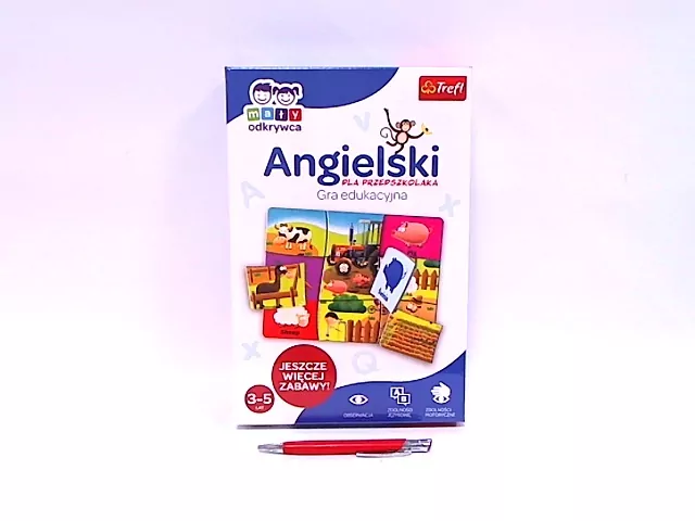 Angielski dla przedszkolaka. Gra edukacyjna - tantis.pl