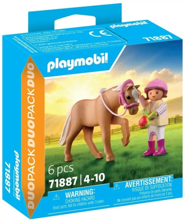 Playmobil Dziewczynka z kucykiem 71887 - tantis.pl